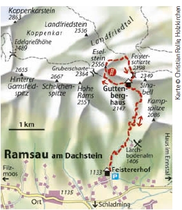 Jubilaeums-Klettersteig Dachstein Eselstein