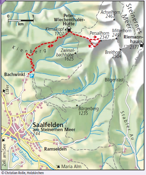 Wildental- und Südwand Klettersteig Steinernes Meer