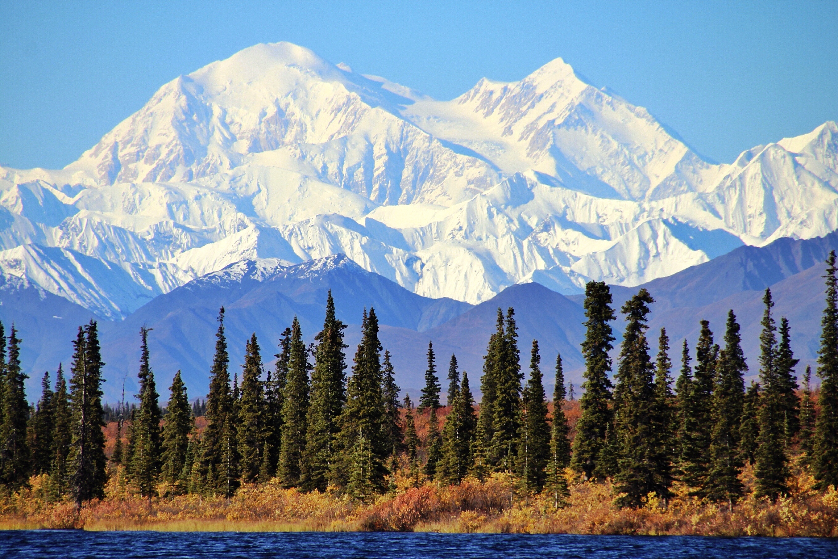 Der Denali in Alaska ist der höchste Berg Nordamerikas