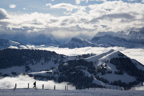 Schneeschuhtouren an der Rigi