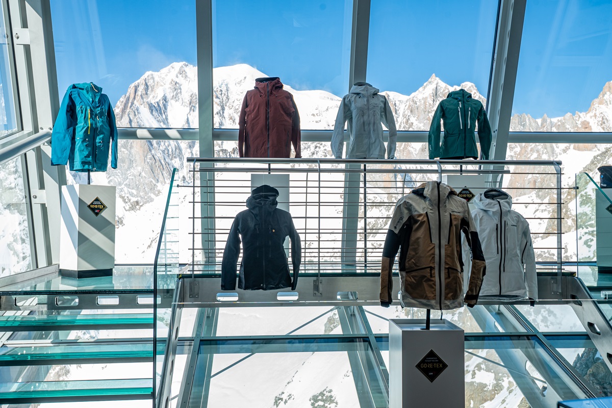 Launch der Gore-Tex-Pro-Linie am Mont Blanc