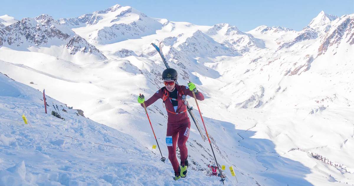 Grandiose Kulisse und sportlicher Ehrgeiz zeichnen das Wettkampf-Skibergsteigen aus.