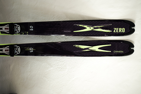 Im BERGSTEIGER Test 12/15: HAGAN Chimera Zero Tourenski