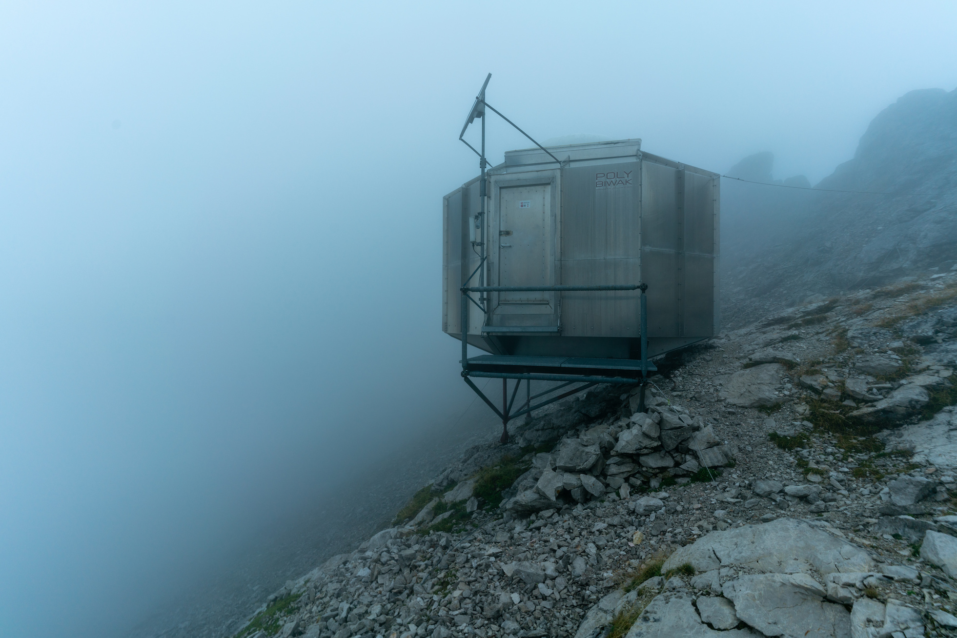Laliderer-Biwak im Karwendel wird zunehmend als Ausflugsziel für eine romantische Übernachtung zweckentfremdet