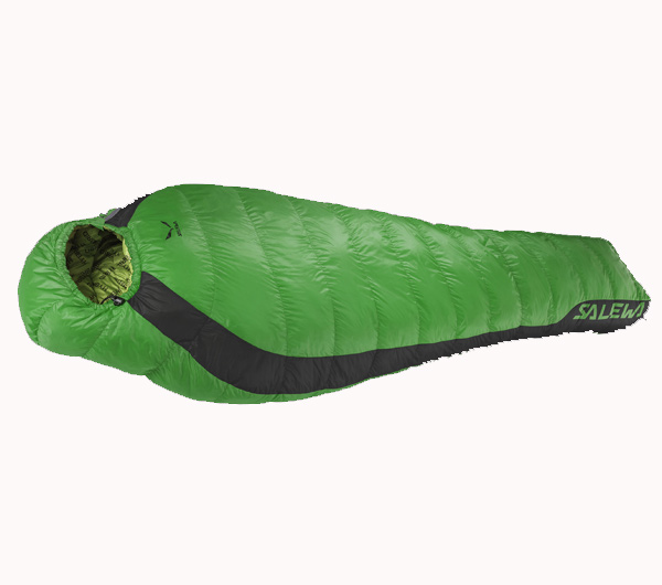 Im BERGSTEIGER Test 04/2015: SALEWA Fusion -2 Hybrid Kunstfaserschlafsack
