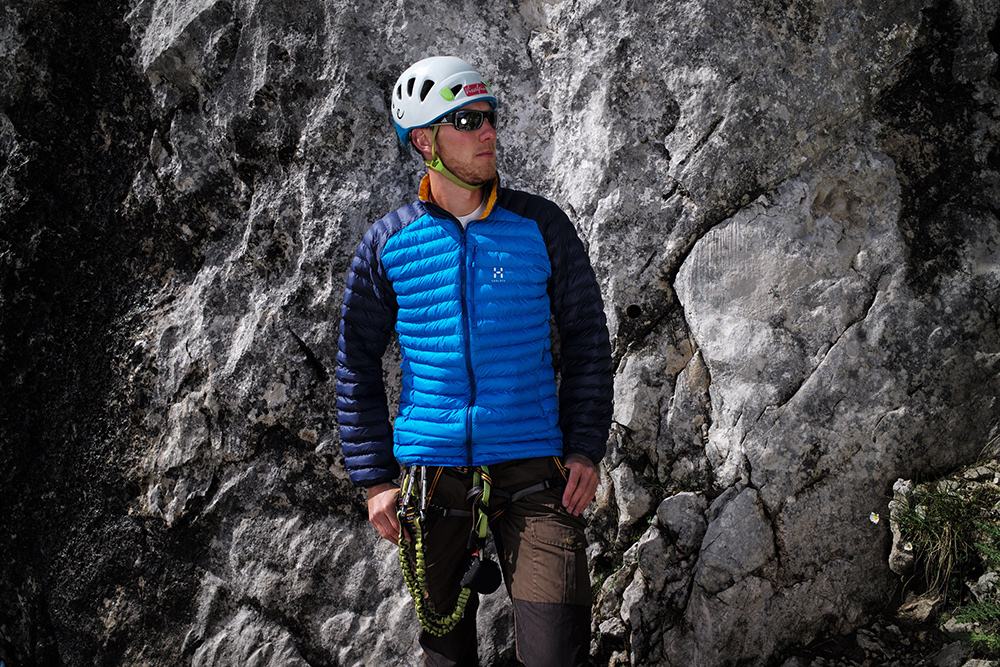 Im BERGSTEIGER Test 10/2015: HAGLÖFS Essens Mimic Jacket