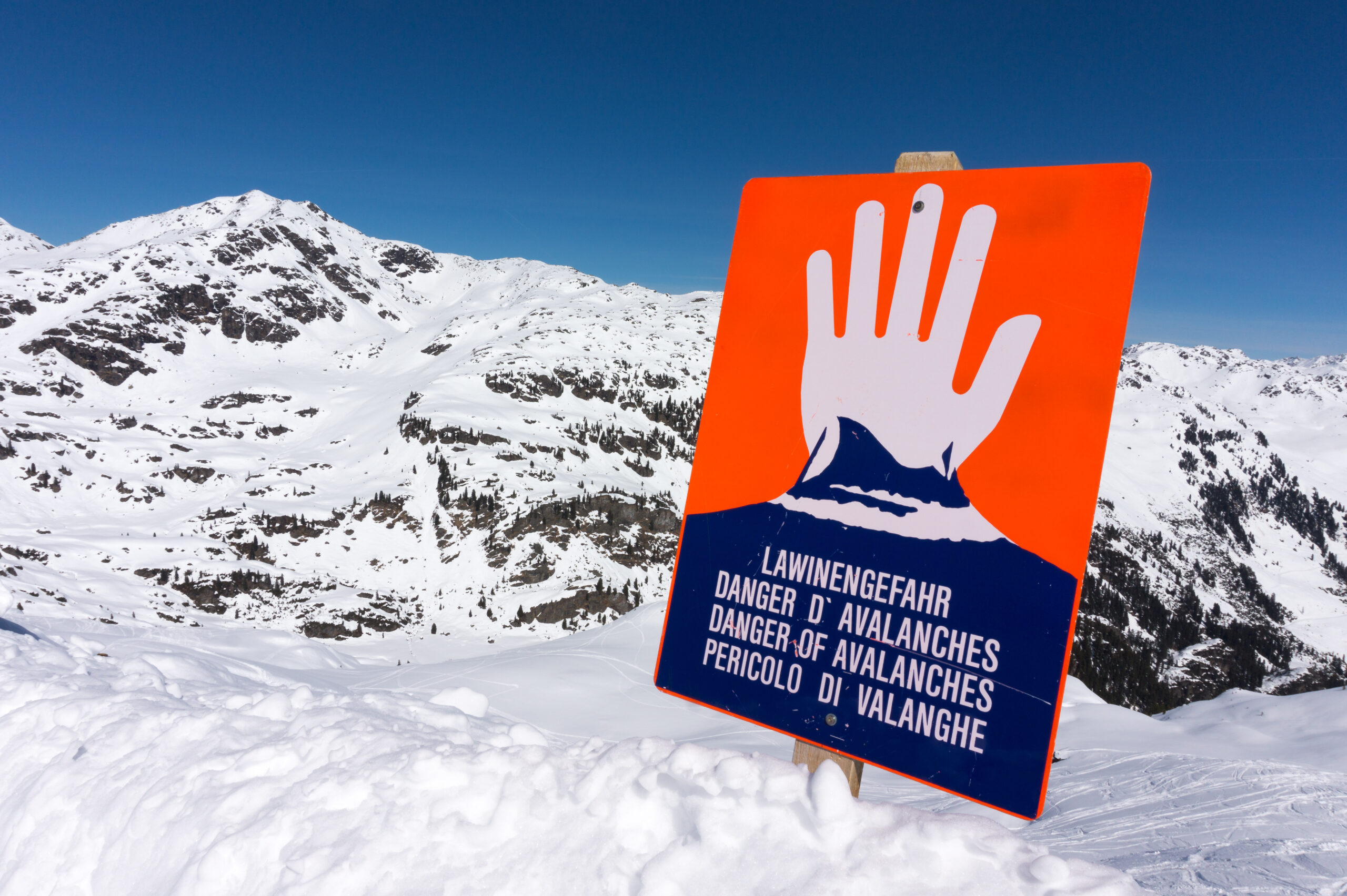 Zwei Brüder aus Bayern wurden von einem Schneebrett verschüttet.