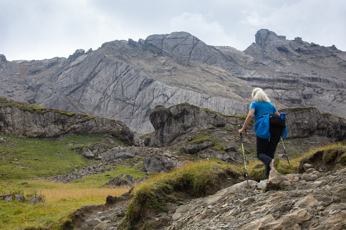 Der Aufstieg zum Muttekopf ist auch geologisch äußerst interessant.