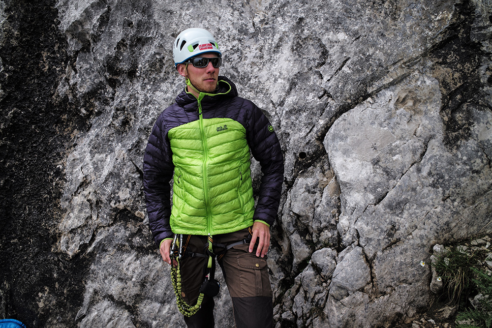 Im BERGSTEIGER Test 10/2015: JACK WOLFSKIN Argo Jacket