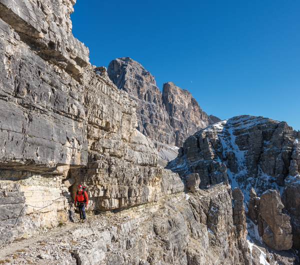 Der Alpinisteig beschert ein tolles Finale der Sextener Klettersteigrunde