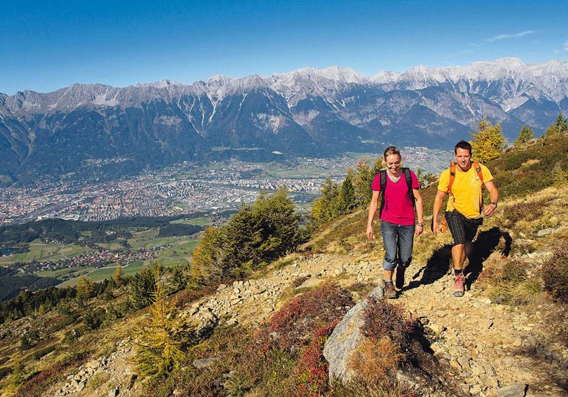 Hochgenuss: Wandern am Patscherkofel beschert herrliche Aussichten.