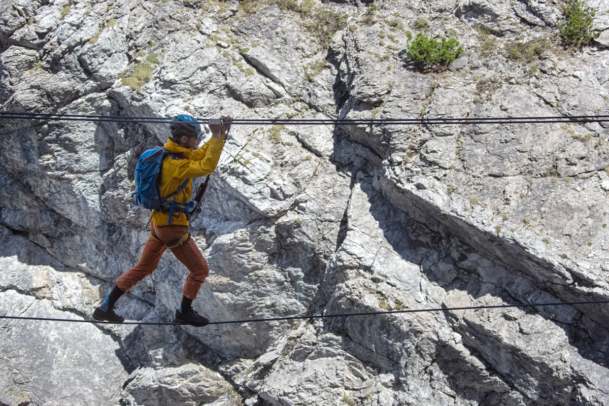 Hanauer Hütte Klettersteig