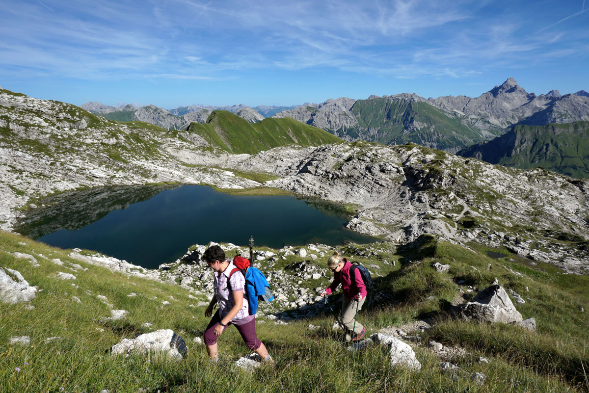 Bergsee am Koblat Höhenweg