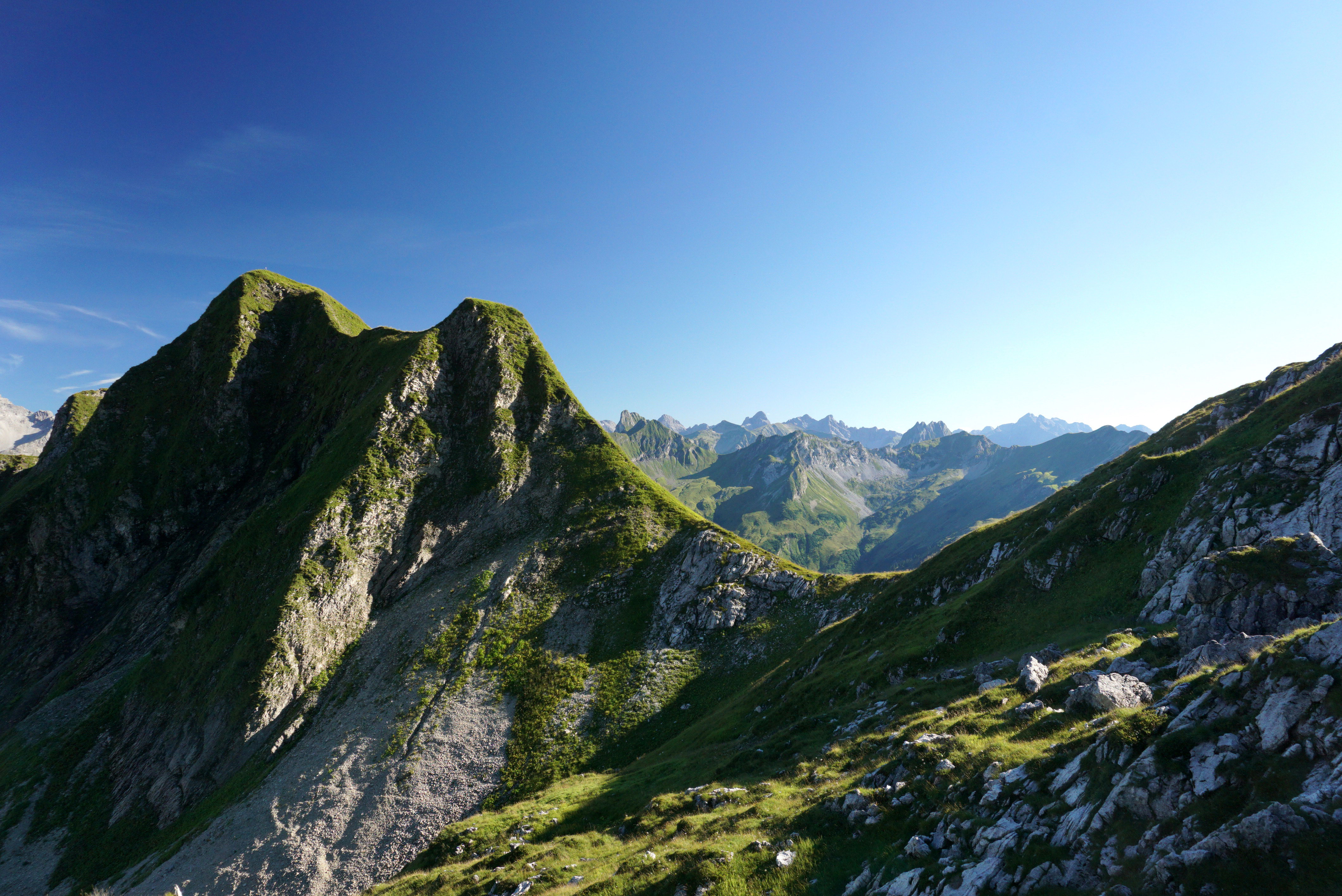 Berggipfel am Koblat Höhenweg