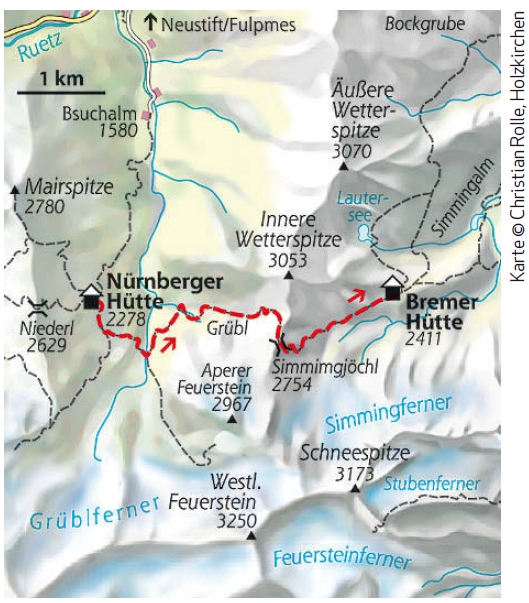Etappe 5 Stubaier Höhenweg