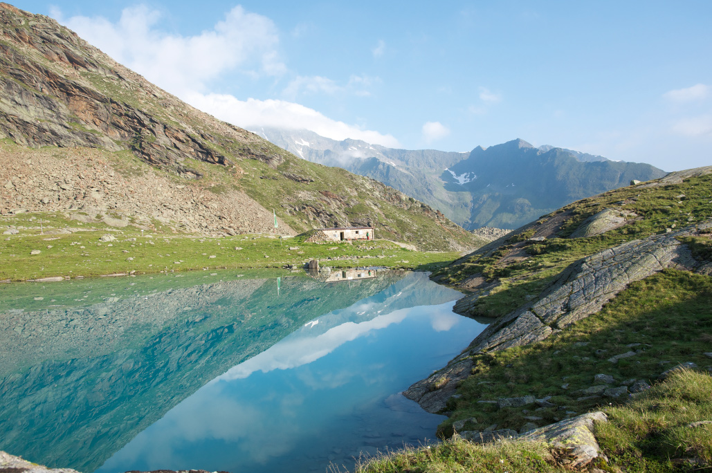 Idyll auf 2383 Meter: die Hauerseehütte, eine Selbstversorgerhütte