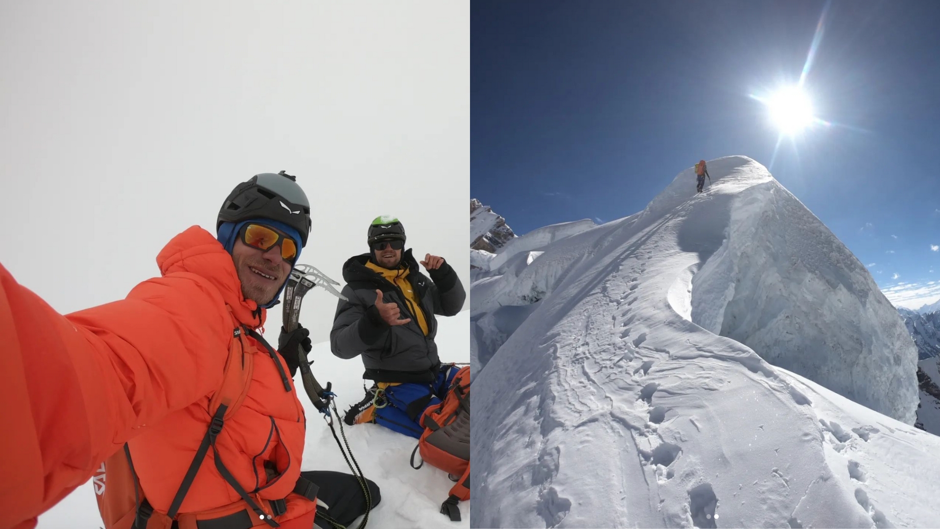 Simon Messner und Martin Sieberer gelingt die Erstbesteigung des 7000er