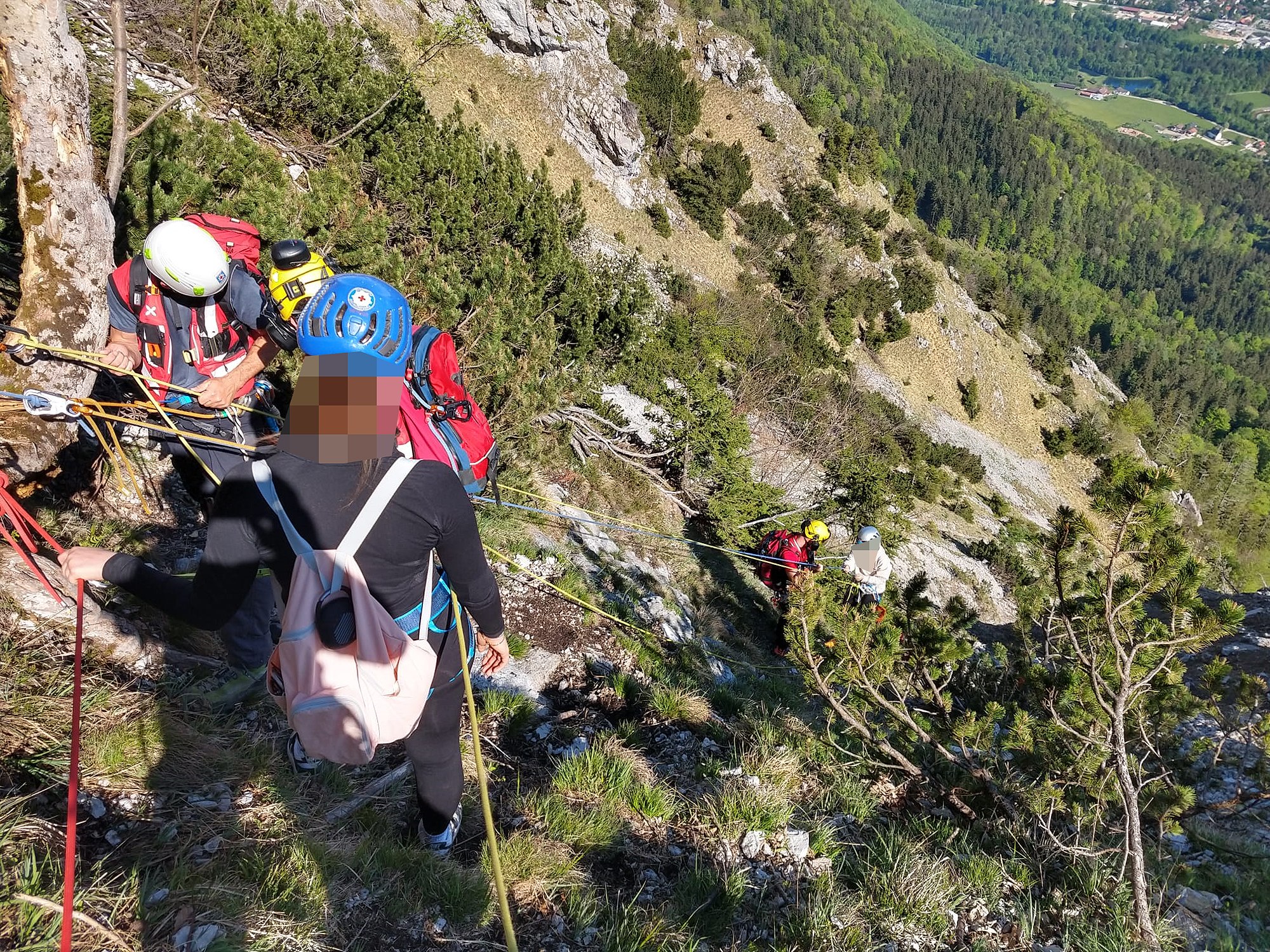 Am Goldtropfsteig in den Chiemgauer Alpen häufen sich die Einsätze der Bergrettung.