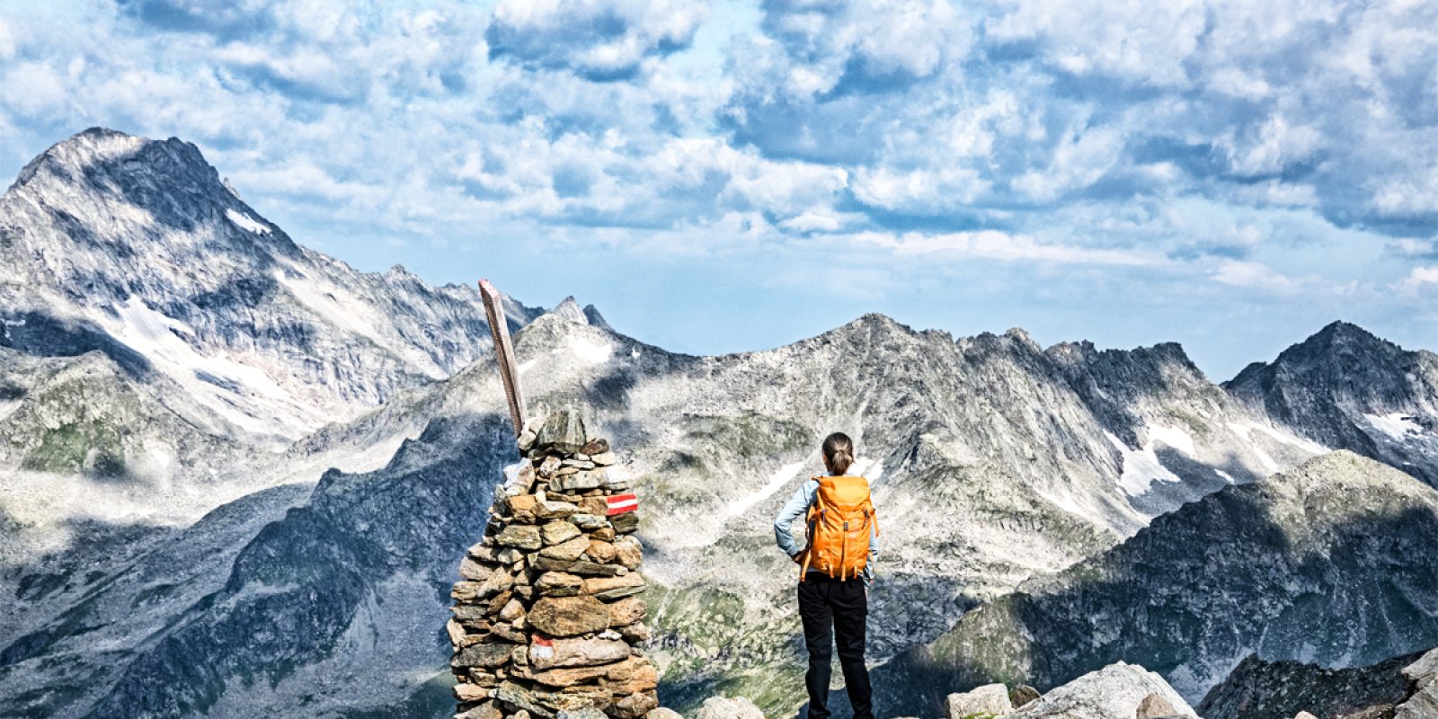 Vom vorderen Umbaltörl geht es Richtung Clarahütte.