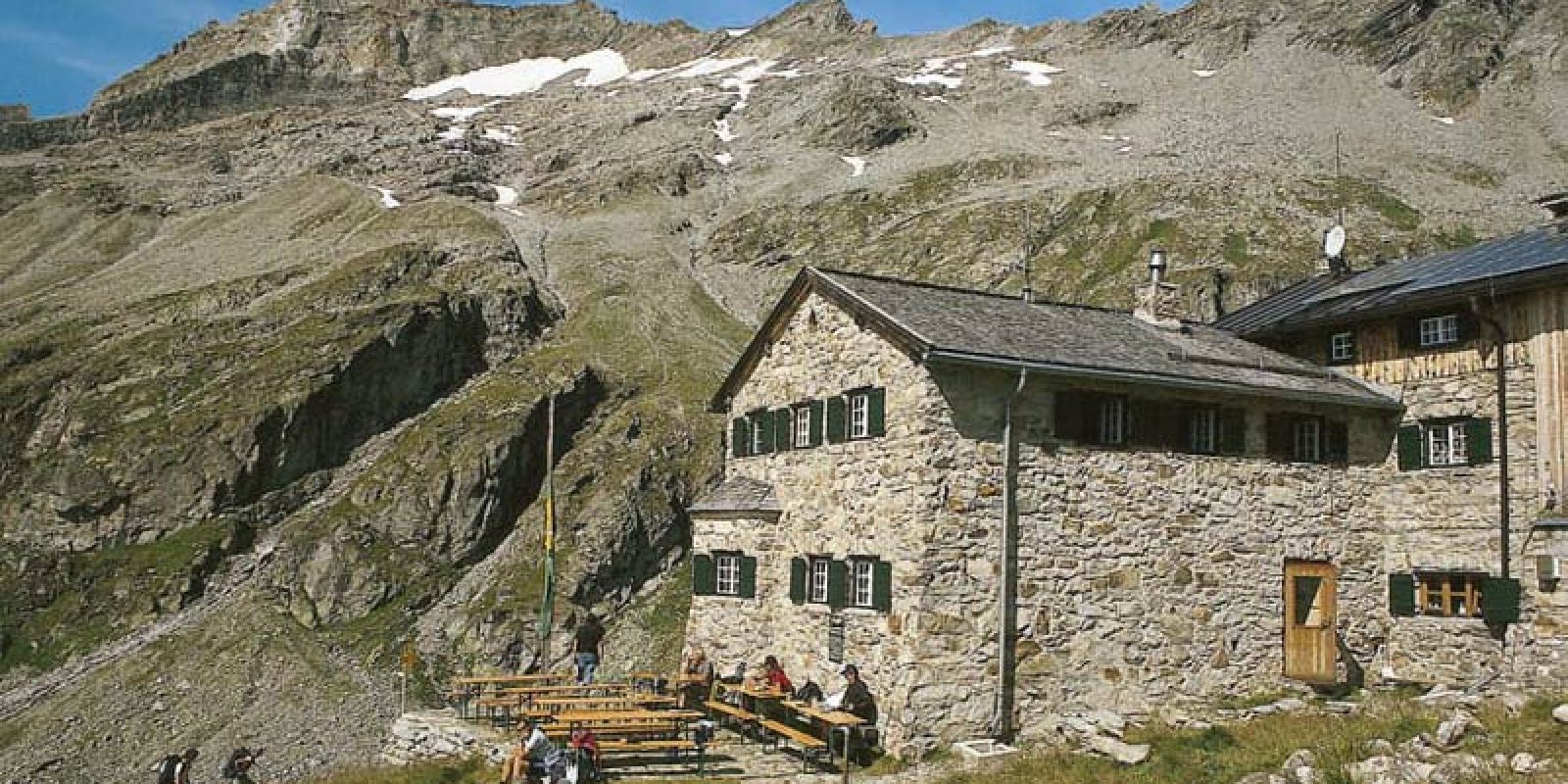 Das Friesenberghaus ist wichtiger Stützpunkt auf dem Berliner Höhenweg