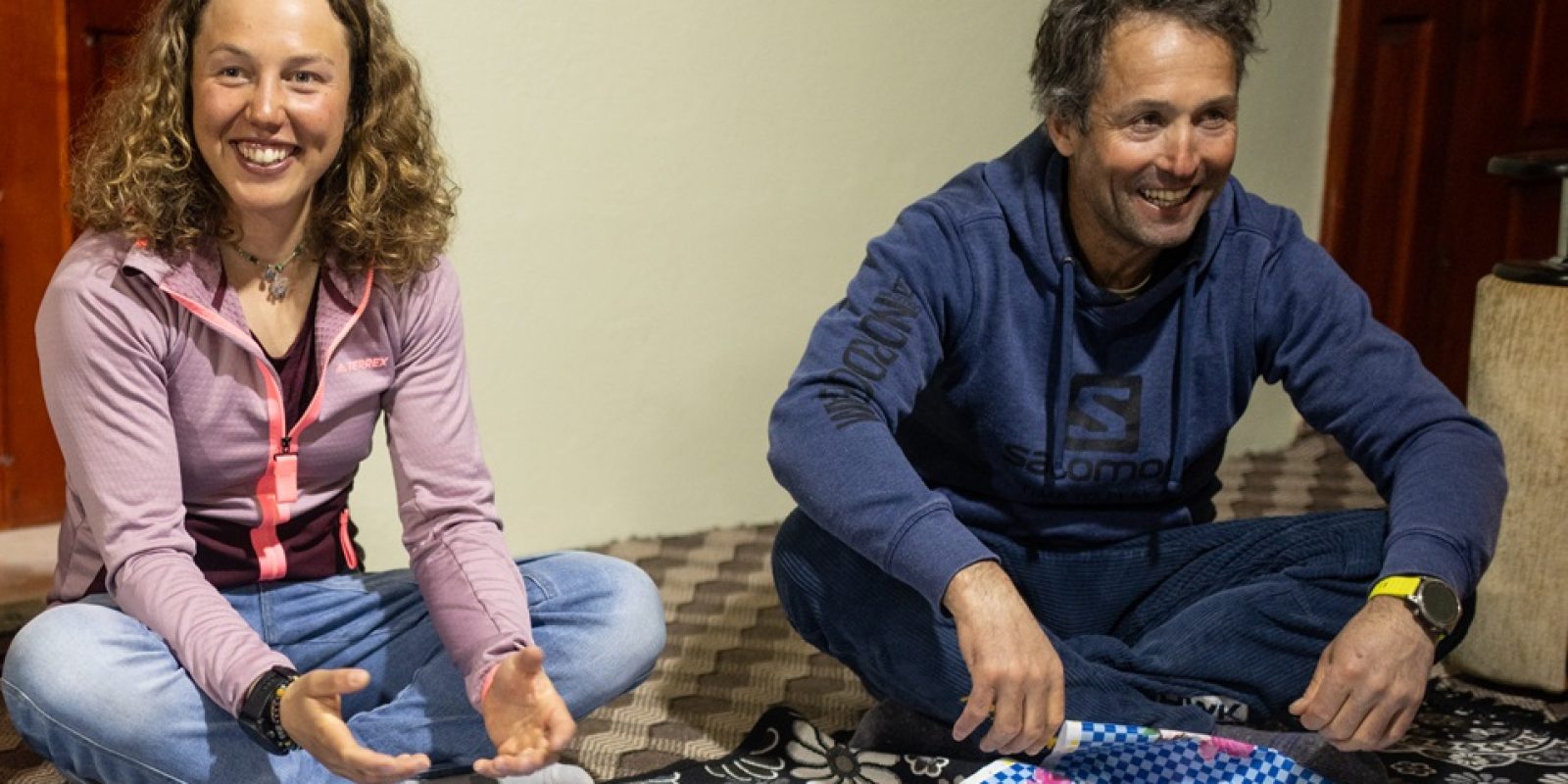 Laura Dahlmeier und Peter Schlickenrieder