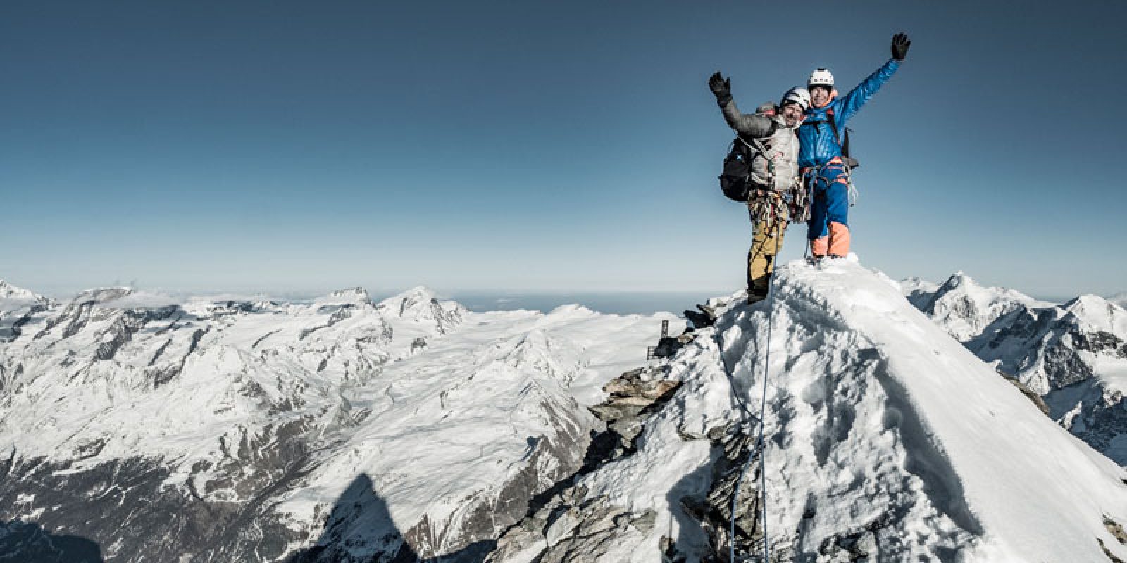 Wieder ein neues Matterhorn-Kapitel: Alexander Huber und Dani Arnold