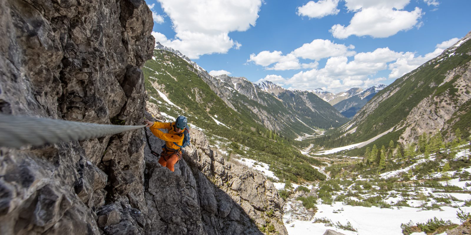 Durch seine Varianten ist der Hanauer Hütte-Klettersteig für Einsteiger und Fortgeschrittene geeignet.