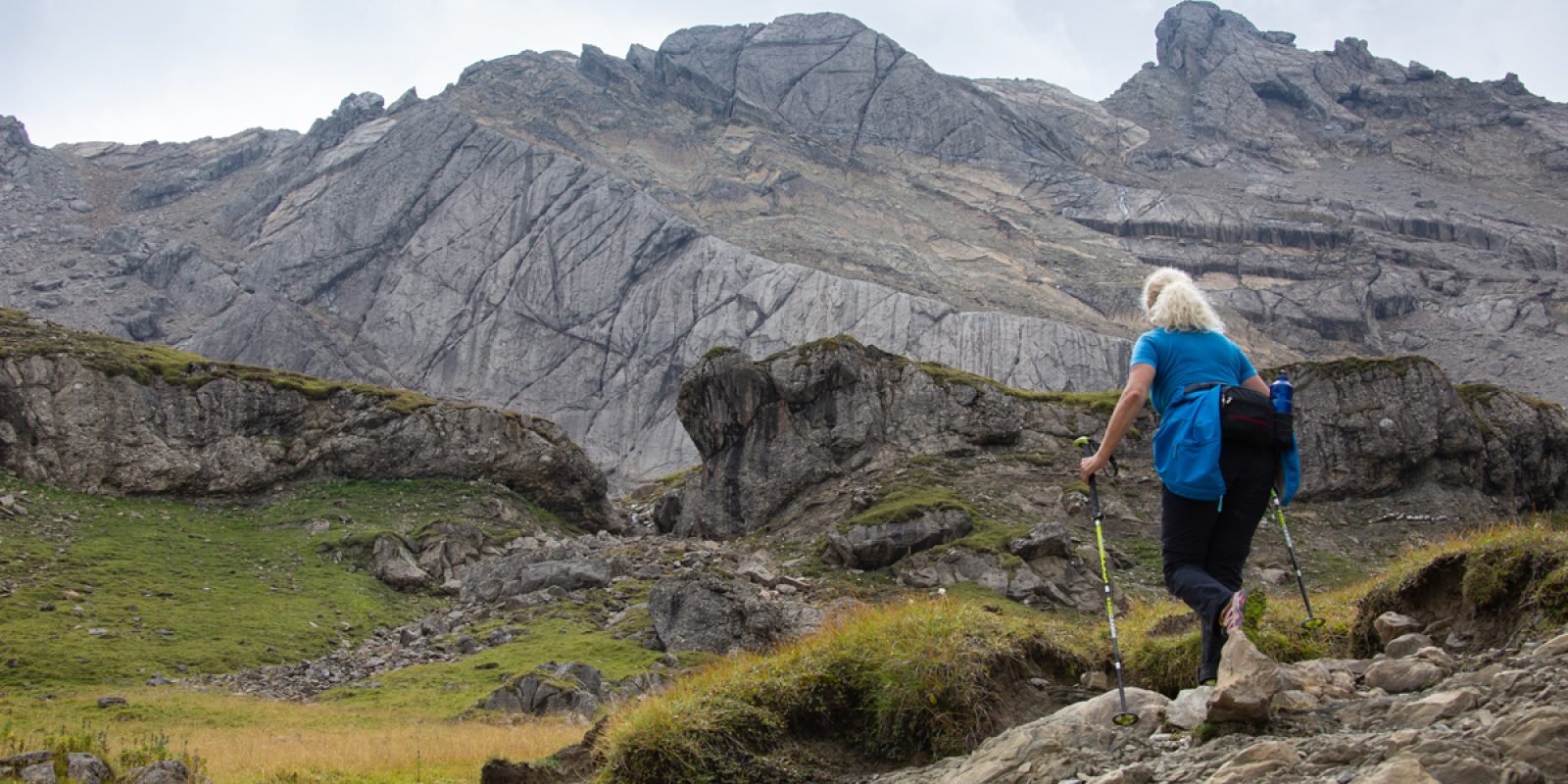 Der Aufstieg zum Muttekopf ist auch geologisch äußerst interessant.