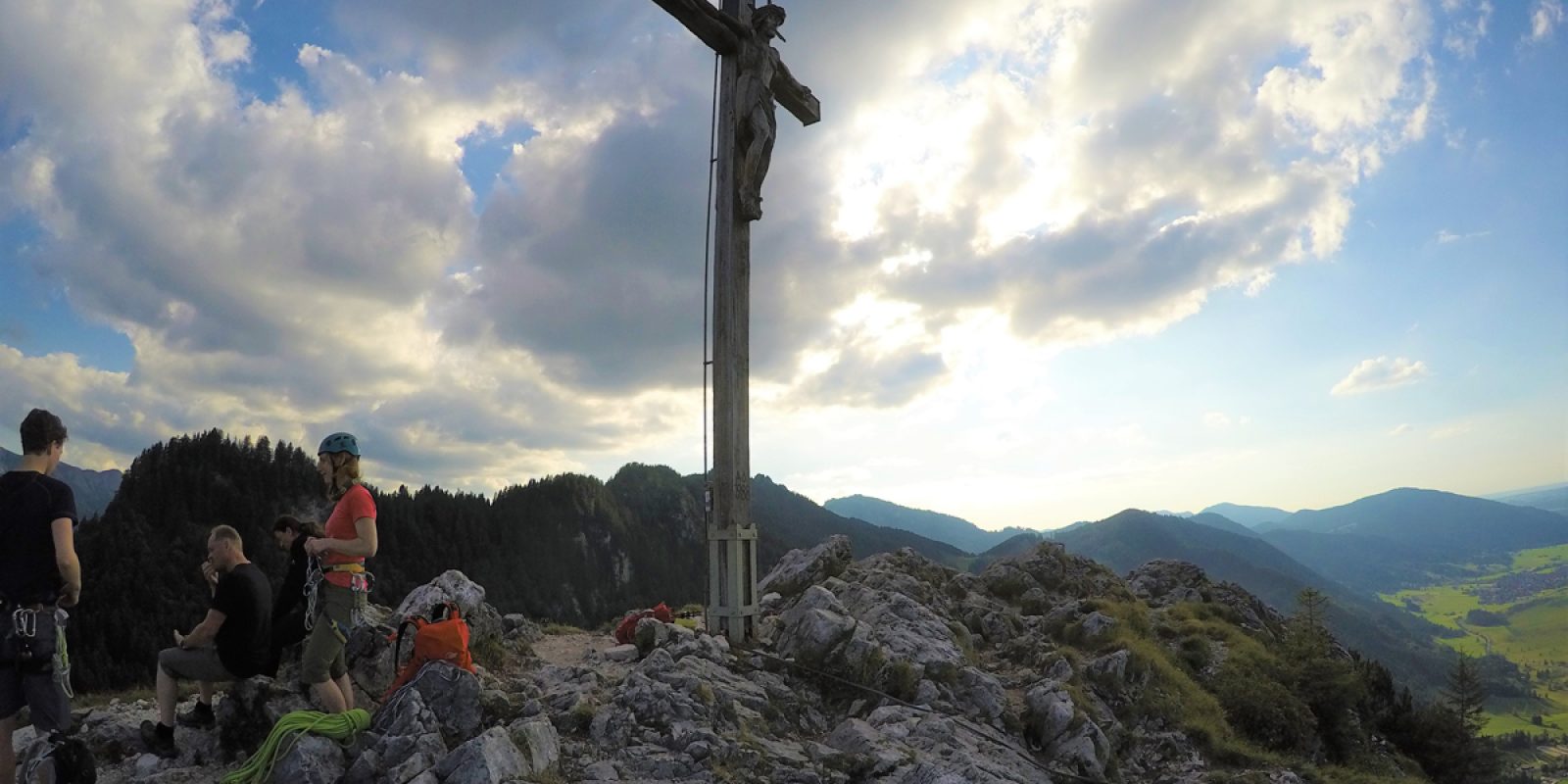 Der Kofel gehört ebenso zu Oberammergau wie die Lüftlmalerei