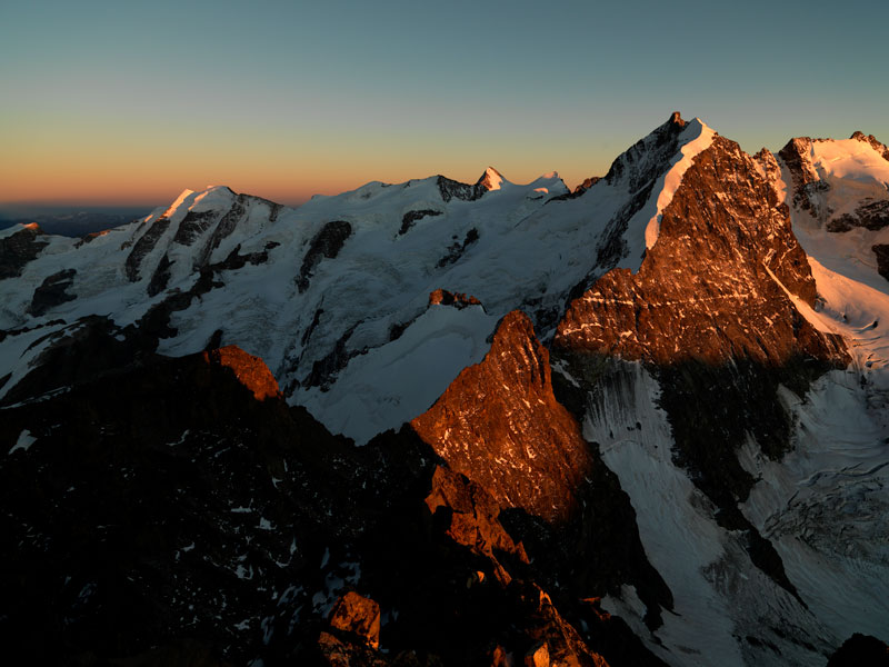 Versteckt zwischen Bellavista und Piz Argient: der Piz Zupò